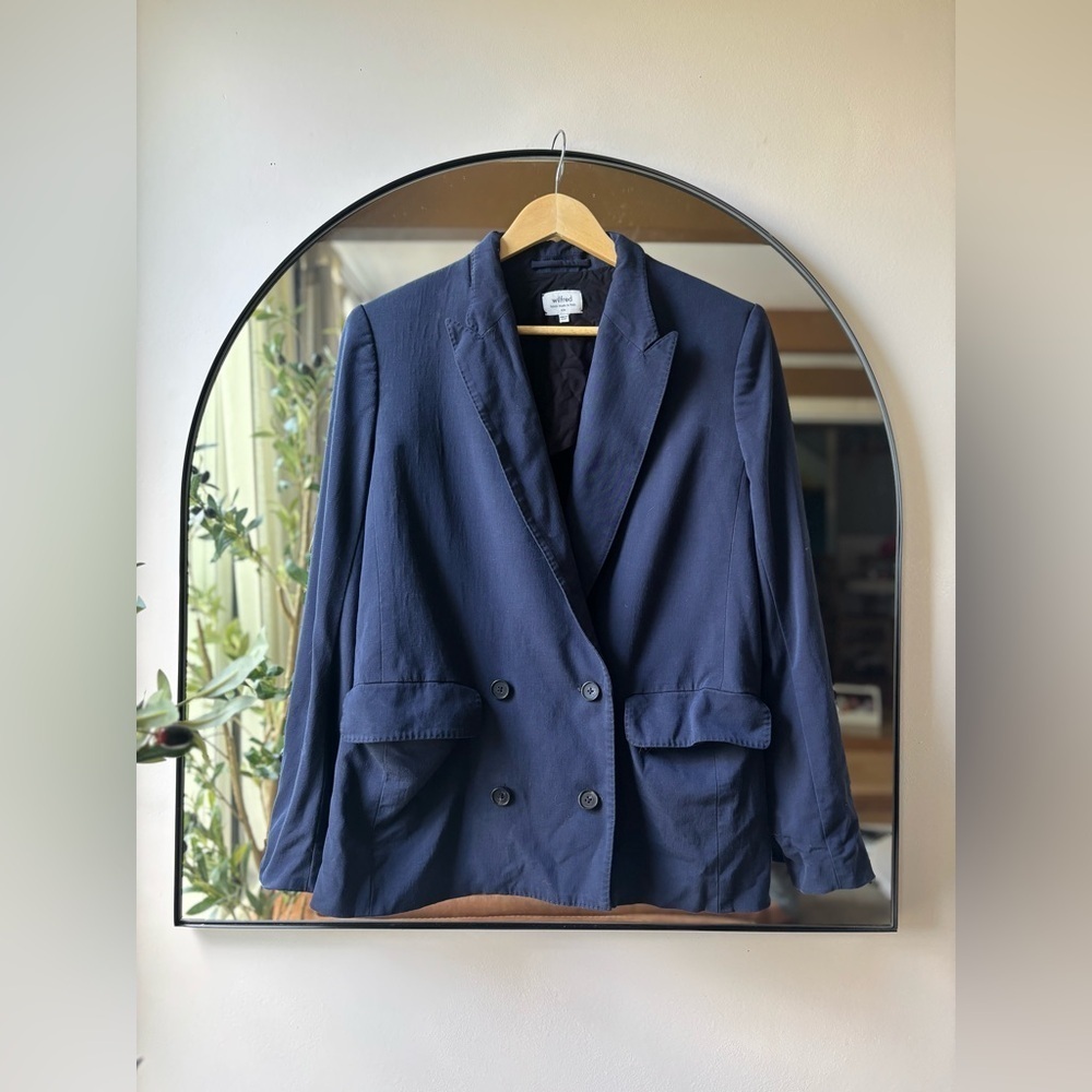 ARITZIA WILFRED | double breasted blazer | size 6 - Picture 3 of 4